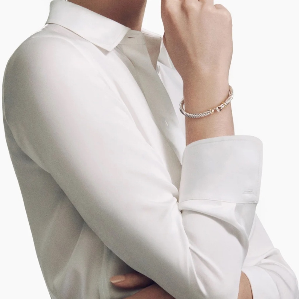 David Yurman Buckle Classic Cable Bracelet